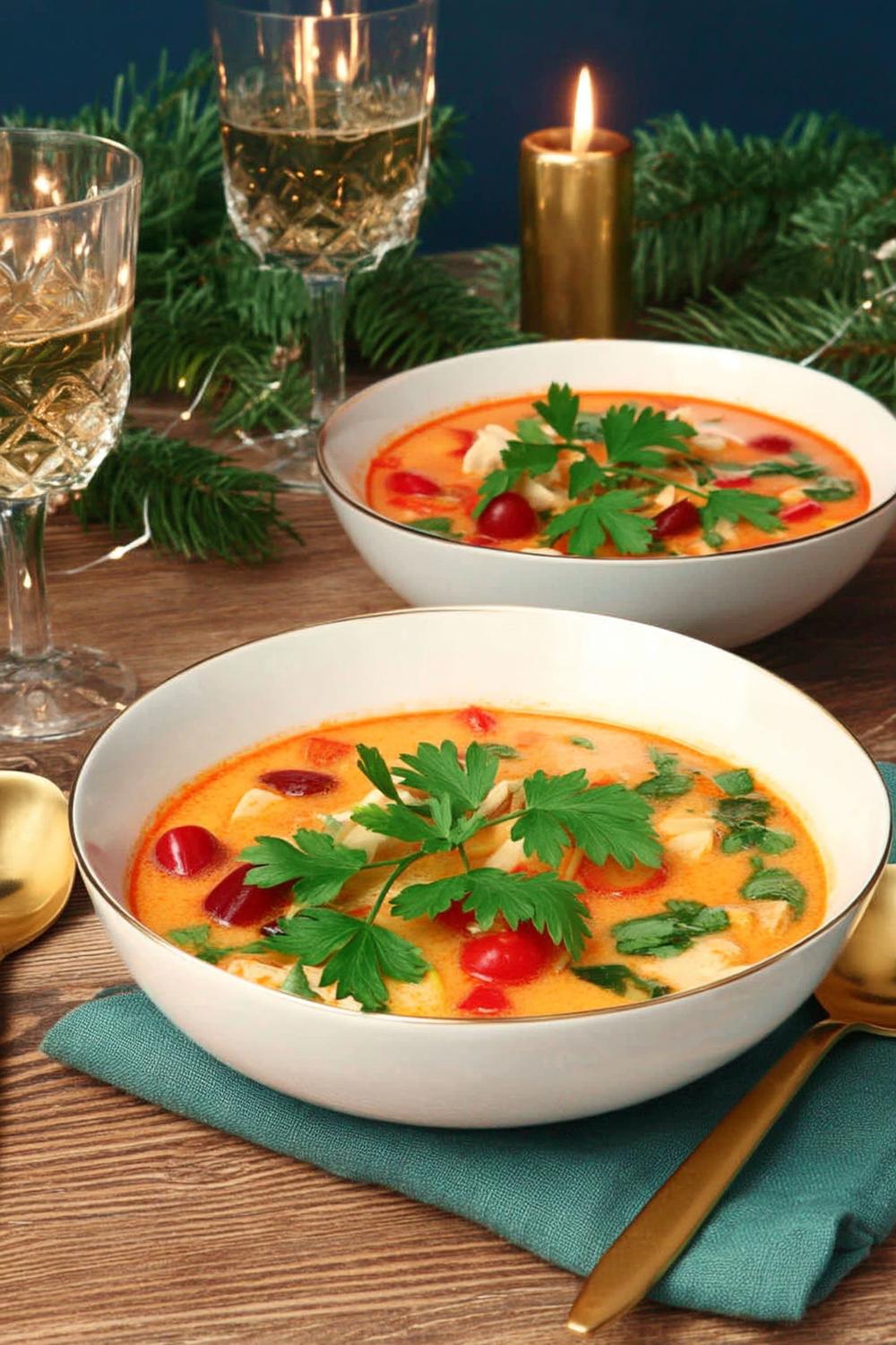 Authentische Tom Kha Gai