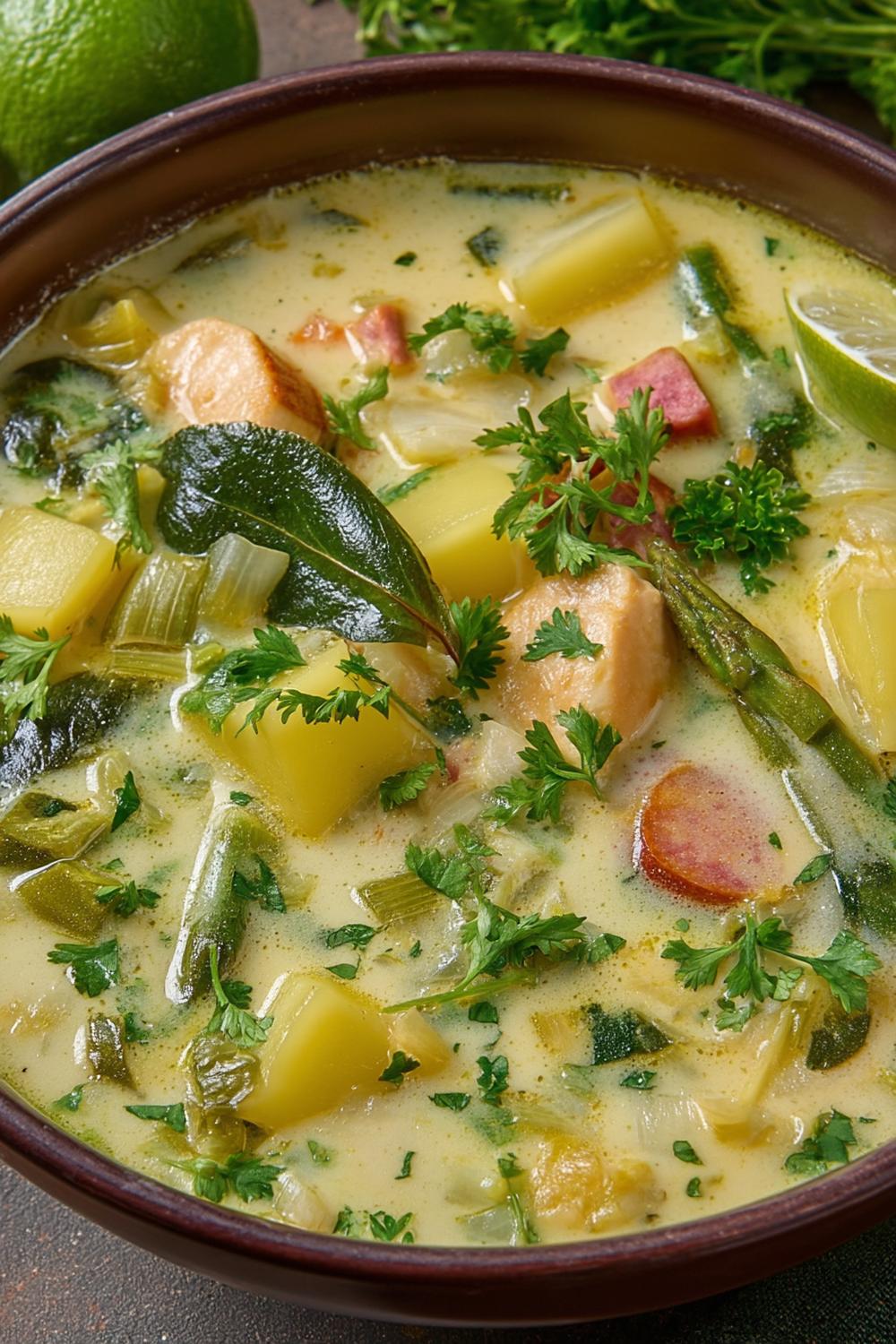 Festliche Tom Kha Gai