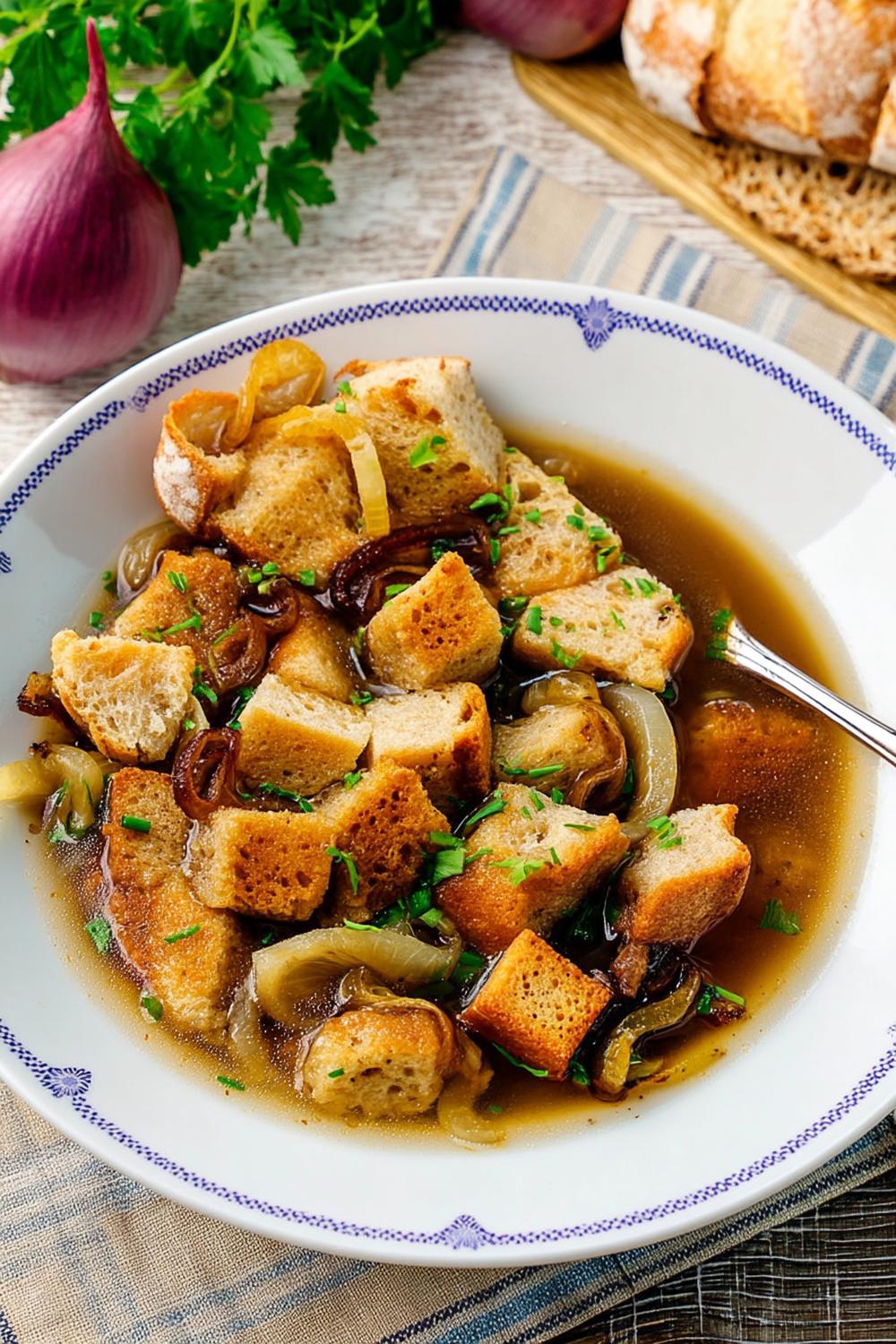 Italienische Nudelsuppe