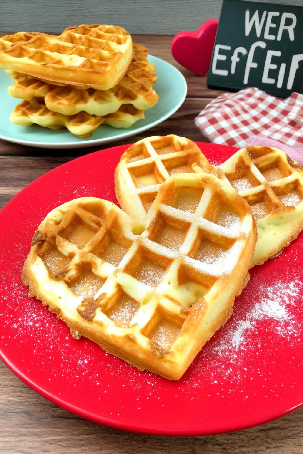 Herzwaffeln in Rekordzeit