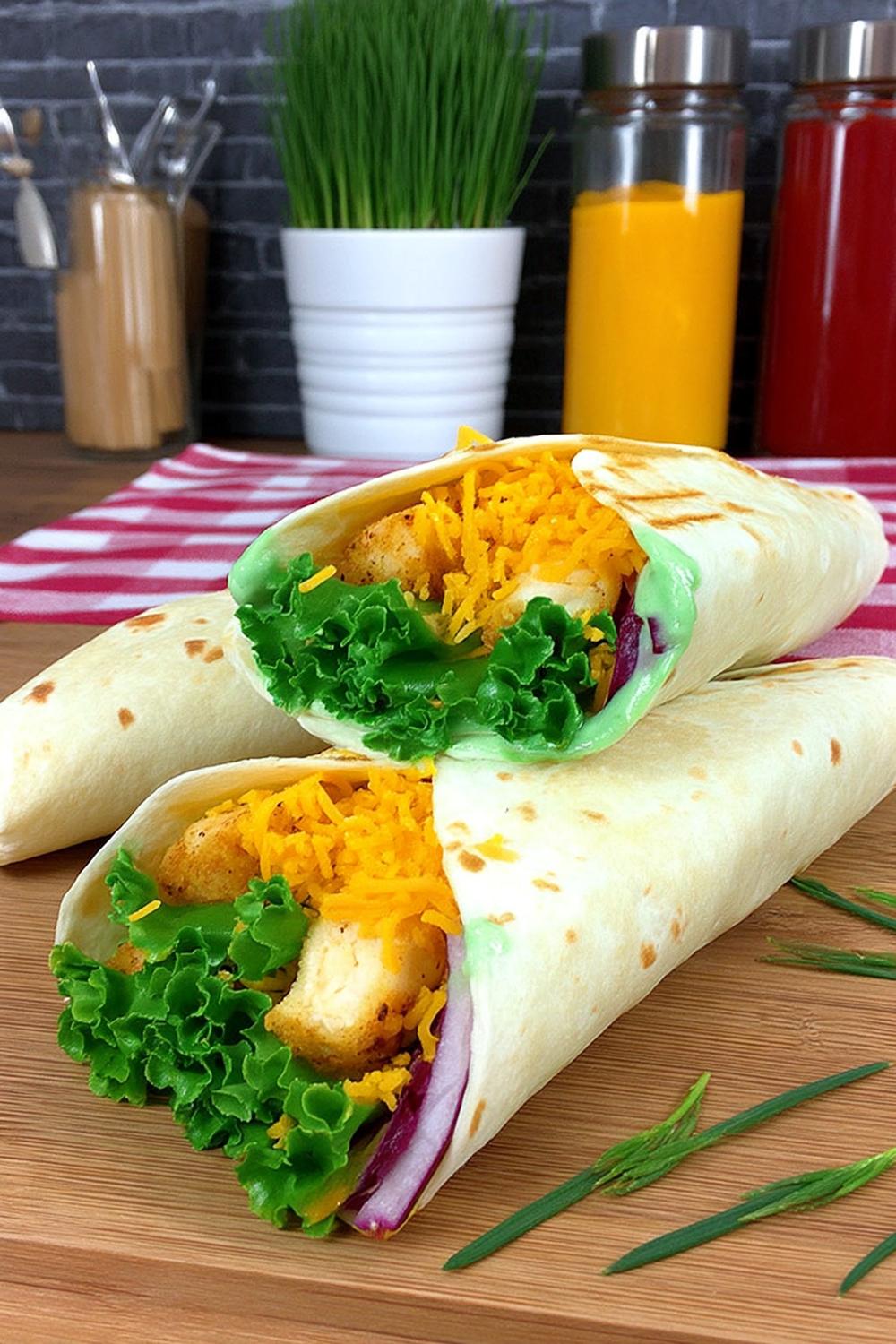 Burger-Wrap Fusion Deluxe