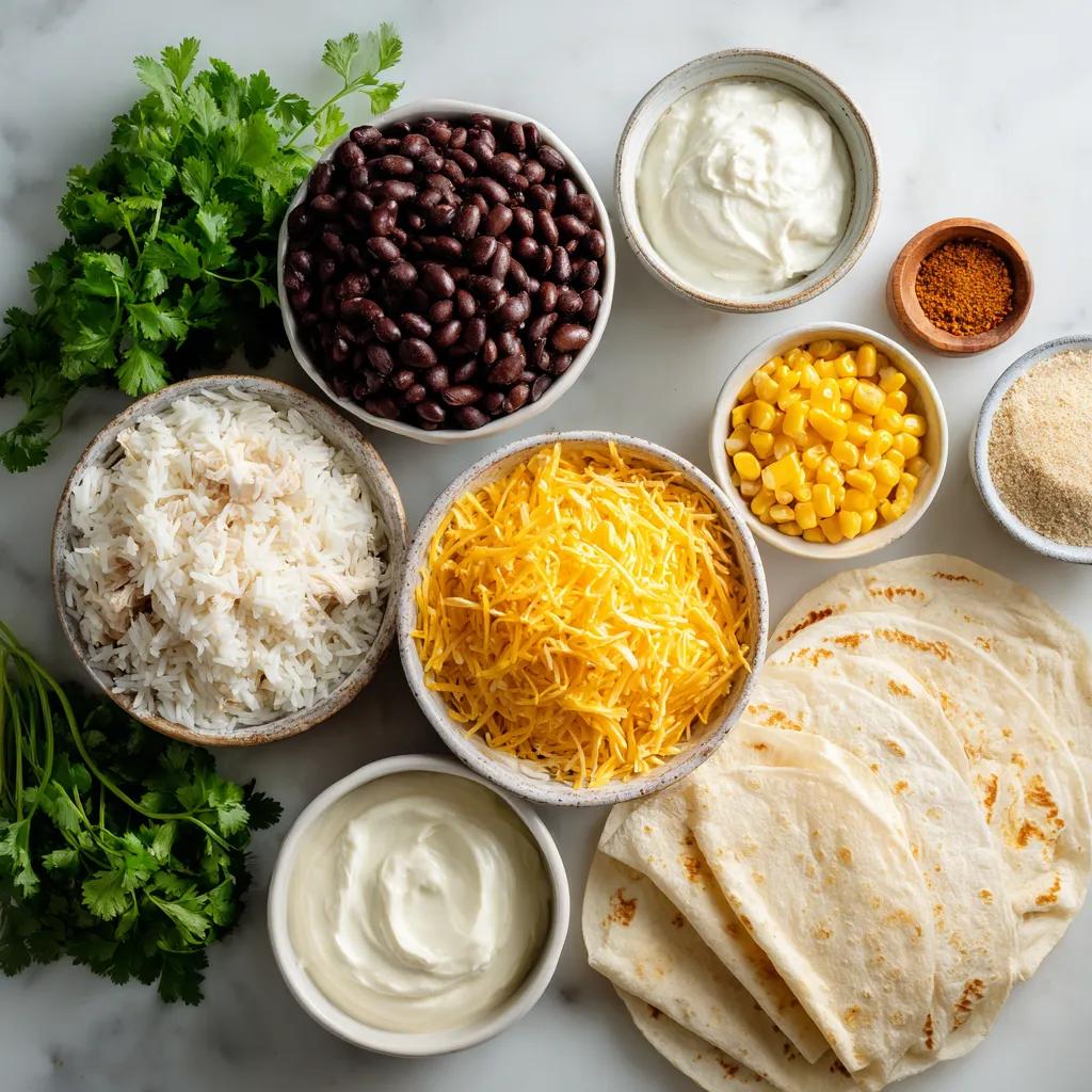 Burrito Bake Meal Prep einfach vorbereiten